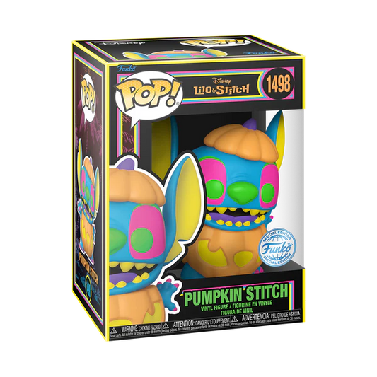 Lilo & Stitch - Pumpkin Stitch (Blacklight) Funko Pop!