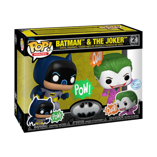 Batman 85th Anniversary - Batman & The Joker Funko Pop! 2-Pack