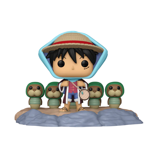 One Piece - Monkey D. Luffy Trains Kung Fu Dugong Funko Pop! Moment