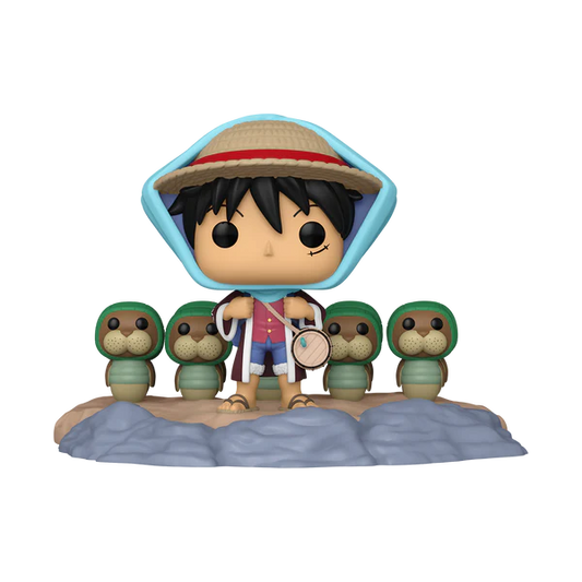 One Piece - Monkey D. Luffy Trains Kung Fu Dugong Funko Pop! Moment