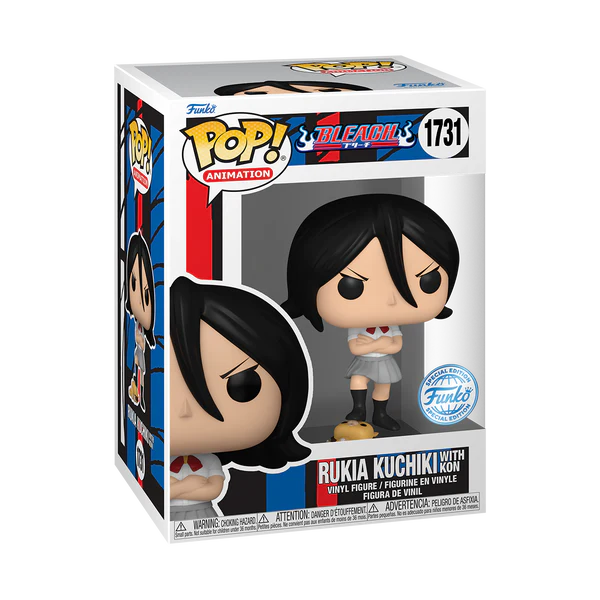 Bleach - Rukia Kuchiki with Kon Funko Pop!