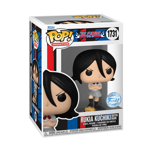 Bleach - Rukia Kuchiki with Kon Funko Pop!