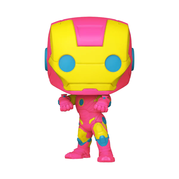 Marvel: The Infinity Saga - Iron Man (Mark 3) Blacklight Funko Pop!