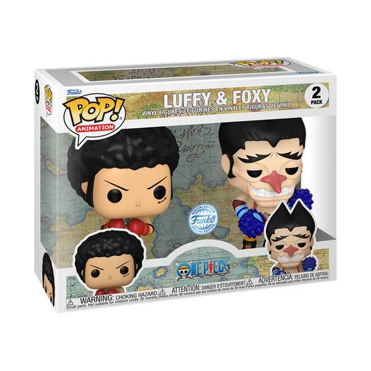 One Piece - Luffy And Foxy Funko Pop! 2-Pack
