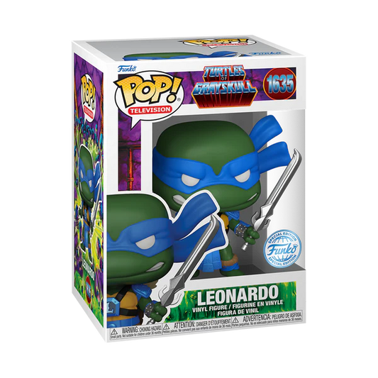 Turtles Of Grayskull - Leonardo Funko Pop!