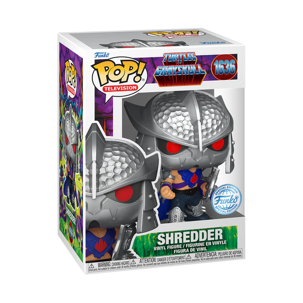 Turtles Of Grayskull - Shredder Funko Pop!