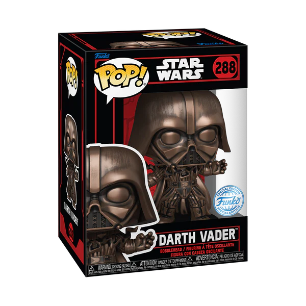 Star Wars - Darth Vader (Bronze Metallic) Funko Pop!