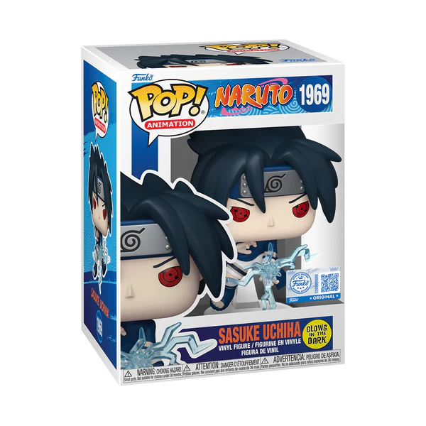 Naruto - Sasuke Uchiha (Child) (Glow) #1969 Funko Pop!