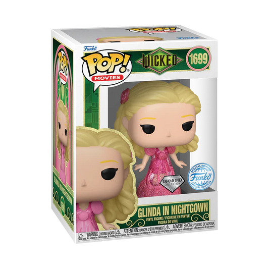 Wicked - Glinda In Nightgown (Diamond Glitter) Funko Pop!