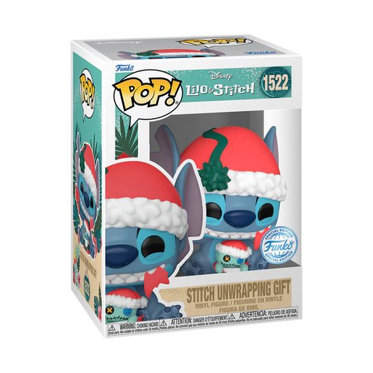 Lilo & Stitch - Stitch Unwrapping Gift Funko Pop!