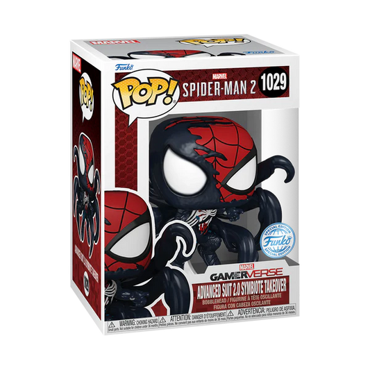 Spider-Man 2 - Advanced Suit 2.0 Symbiote Takeover Funko Pop!