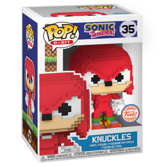 Sonic the Hedgehog - Knuckles (8-Bit) Funko Pop!