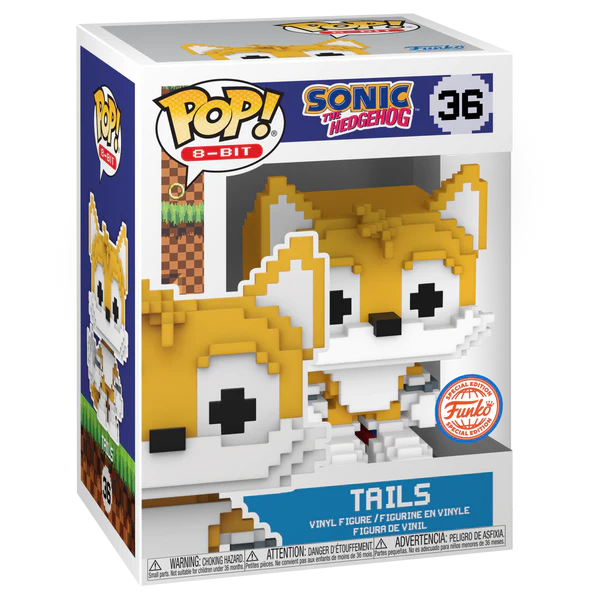 Sonic the Hedgehog - Tails (8-Bit) Funko Pop!