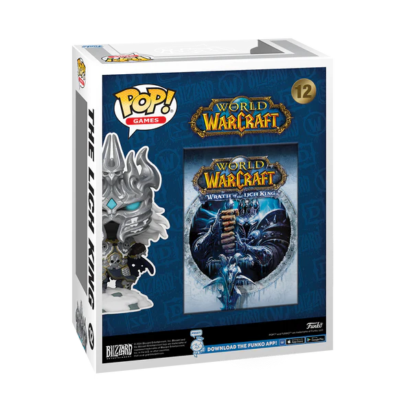 World Of Warcraft - Wrath Of The Lich King (Glow) Funko Pop! Game Cover