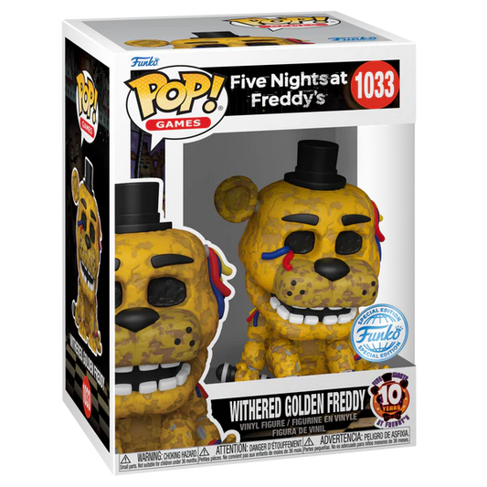 Five Nights at Freddy’s - Withered Golden Freddy Funko Pop!