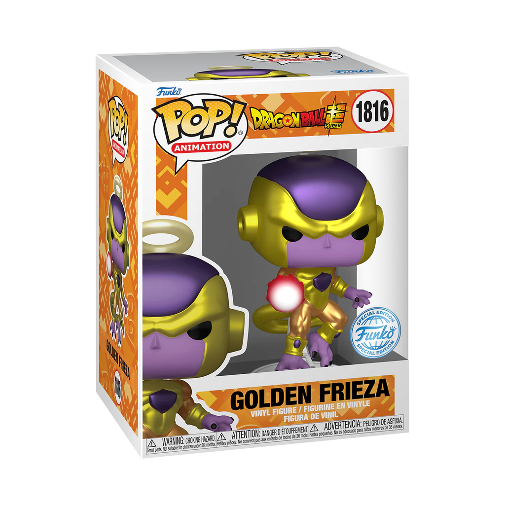 Dragon Ball Super - Golden Frieza (Metallic) Funko Pop!