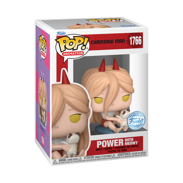 Chainsaw Man - Power with Meowy Funko Pop!