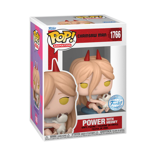 Chainsaw Man - Power with Meowy Funko Pop!