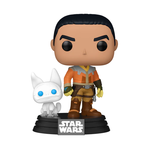 Star Wars: Rebels - Ezra Bridger With Loth-Cat Funko Pop!
