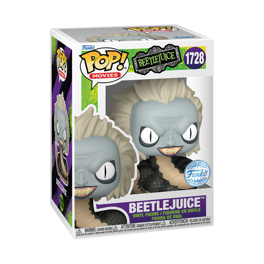 Beetlejuice - Beetlejuice (Snake) Funko Pop!