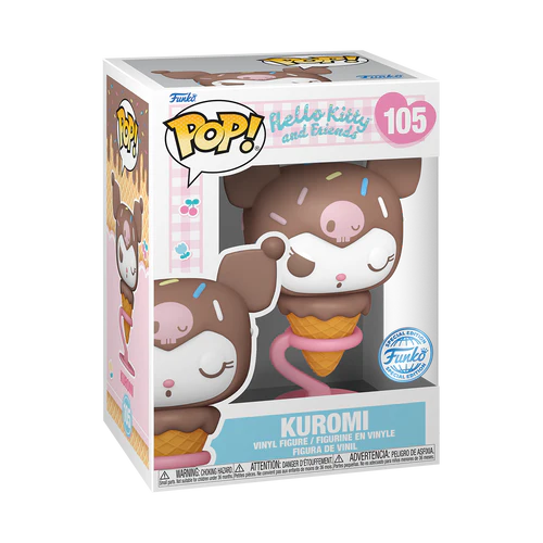 Hello Kitty - Kuromi As Ice Cream Cone Funko Pop!