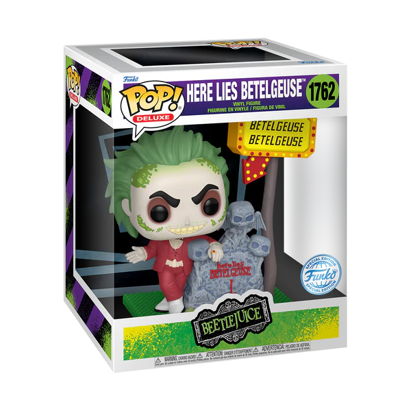 Beetlejuice - Here Lies Betelgeuse Funko Pop! Deluxe