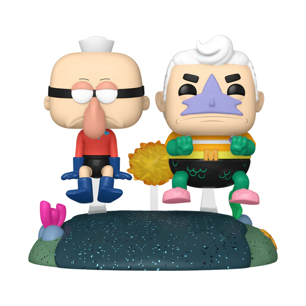 SpongeBob SquarePants - Mermaidman and Barnacleboy with the Invisible Boatmobile Funko Pop! Ride