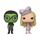 Wicked - Elphaba And Glinda In Shiz Uniform Funko Pop! 2-Pack