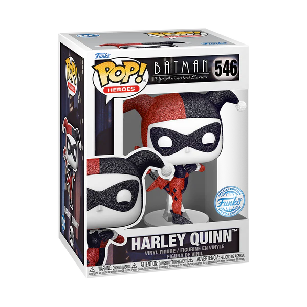 Batman: The Animated Series - Harley Quinn (Glitter) #546 Funko Pop!