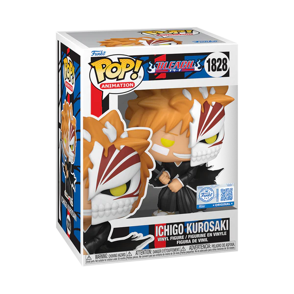 Bleach - Ichigo Kurosaki (Half Mask) #1828 Funko Pop!