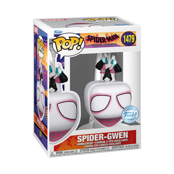 Spider-Man: Across the Spider-Verse - Spider-Gwen (Upside Down) Funko Pop!