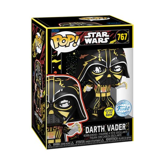 Star Wars - Darth Vader (Retro Glow) Funko Pop!
