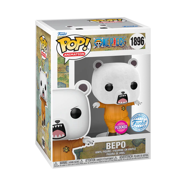 One Piece - Bepo (Flocked) Funko Pop!