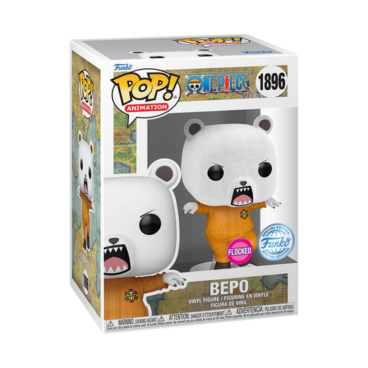 One Piece - Bepo (Flocked) Funko Pop!