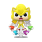 Sonic the Hedgehog - Super Sonic with Emeralds (Flocked) Funko Pop! Plus