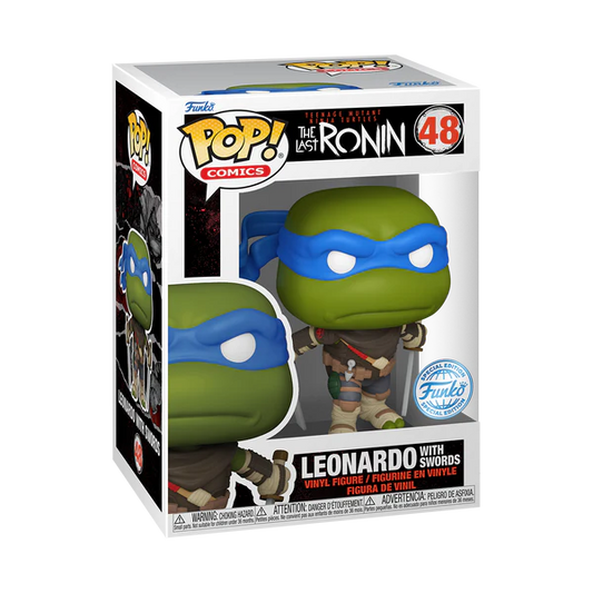 Ninja Turtles: The Last Ronin - Leonardo with Swords Funko Pop!