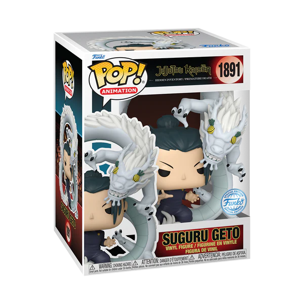Jujutsu Kaisen - Suguru Geto with Cursed Spirit Dragon Funko Pop!
