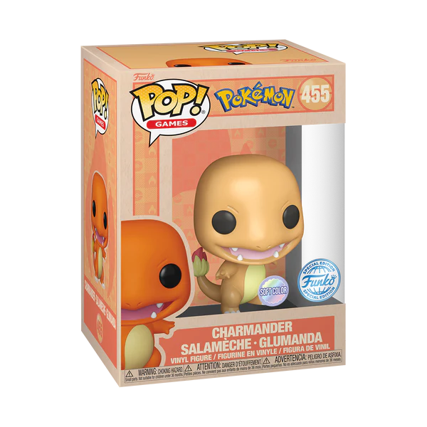 Pokemon - Charmander (Soft Colour) Funko Pop!