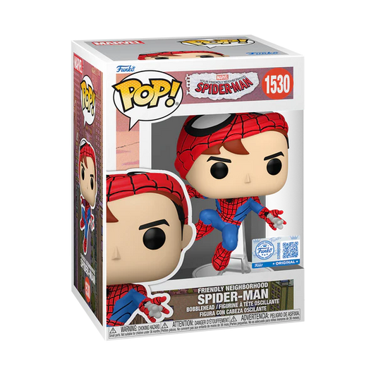 Your Friendly Neighborhood Spider-Man - Friendly Neighborhood Spider-Man (Unmasked) #1530 Funko Pop!