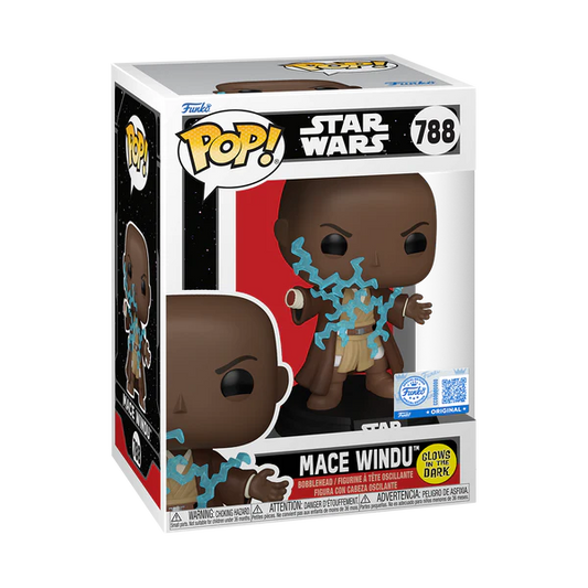 Star Wars: Revenge of the Sith - Mace Windu (Glow) #788 Funko Pop!