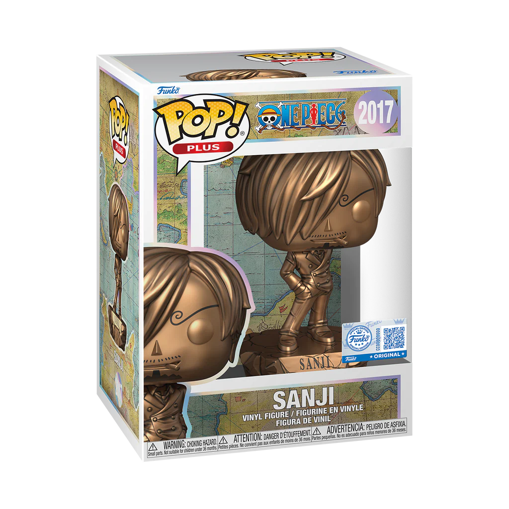 One Piece - Sanji Statue (Bronze) Funko Pop! Plus
