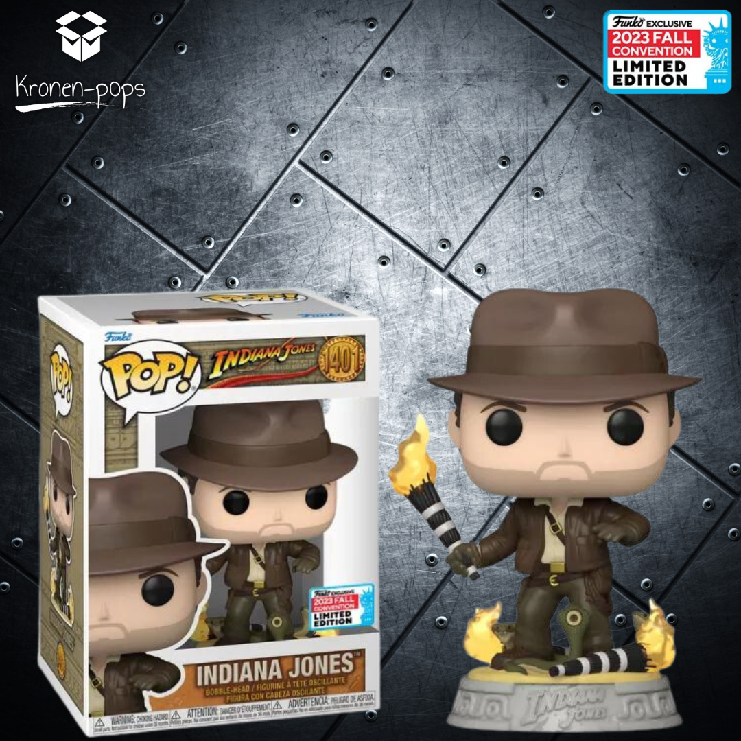 Indiana Jones - Indiana Jones With Snakes 2023 Fall Convention Exclusive Funko Pop!