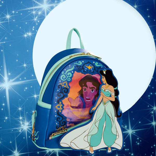 Loungefly Disney - Princess Jasmin Lenticular Mini Backpack