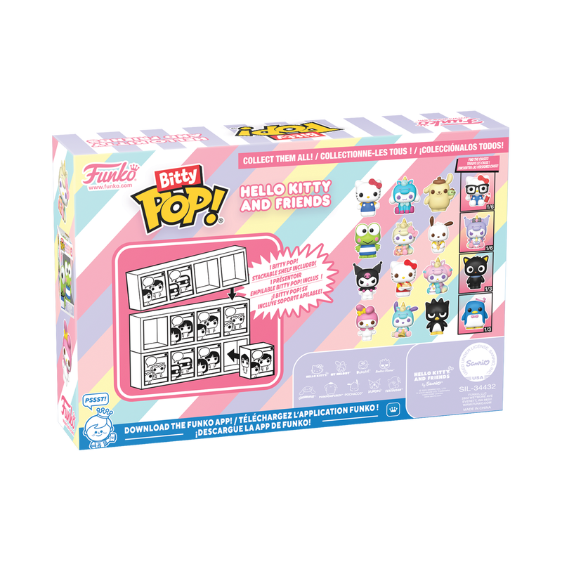 Bitty Pop! Sanrio Hello Kitty and Friends 4-Pack