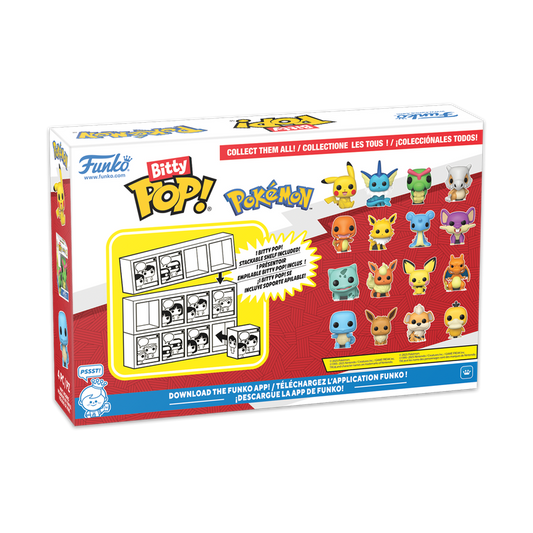 Bitty Pop! Pokémon Charmander 4-Pack Series 2