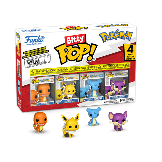 Bitty Pop! Pokémon Charmander 4-Pack Series 2