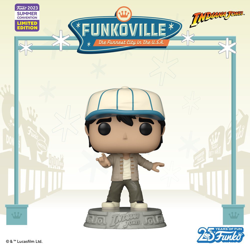 Indiana Jones - Short Round (Summer Convention Exclusive) Funko Pop!