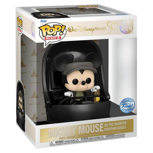 Disney World 50th - Mickey Mouse Haunted Mansion Buggy Funko Pop! Ride