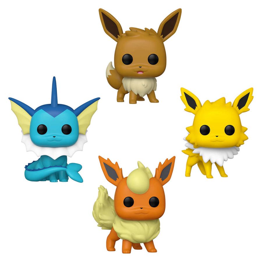 Pokemon - Eeveelutions 4-Pack Funko Pop!