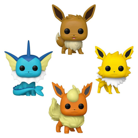 Pokemon - Eeveelutions 4-Pack Funko Pop!